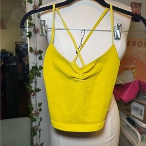 FP Movement by Free People Yellow Camisole